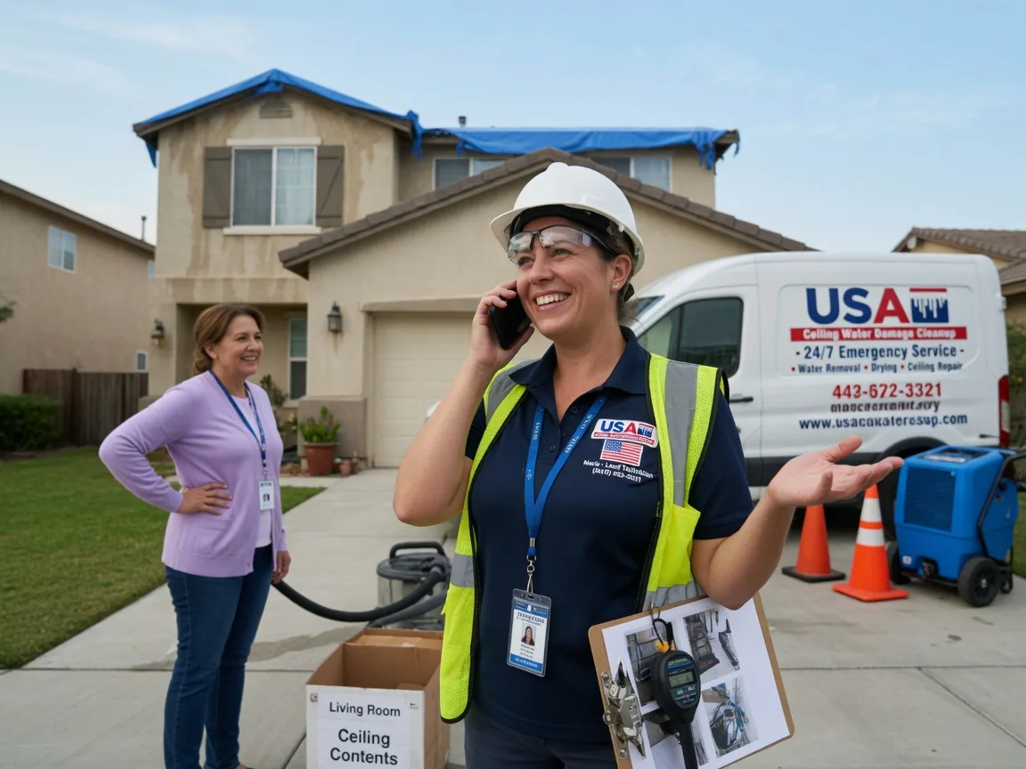 Ceiling Water Damage Restoration Tallmadge, OH FAQs